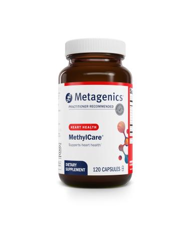 Metagenics MethylCare - Folate L-5-MTHF Methyl B12 B6 NAC & Betaine HCl - Supports Homocysteine Metabolism Methylation & Heart Health - Non-GMO & Gluten-Free - 120 Capsules