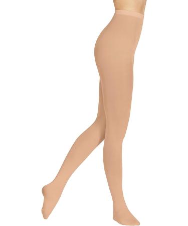 Eurotard Women's 215 Footed Tights in Black - Size Large-X-Large - Buy Online on GoSupps.com