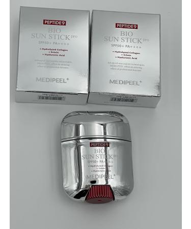 MEDIPEEL Peptide 9 Bio Sun Stick | SPF50 Anti-Wrinkle Sun Protection | Unisex Travel Sunscreen | UV Defense & Skin Care Solutions - Buy Online on GoSupps.com