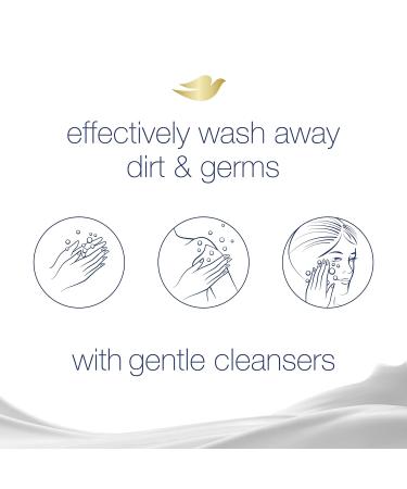 Dove Beauty Bar Gentle Skin Cleanser Moisturizing 3.75 oz 2 Bars Pack of 12 - Original Formula with 1/4 Moisturizing Cream for Soft Skin Care - Buy Online on GoSupps.com