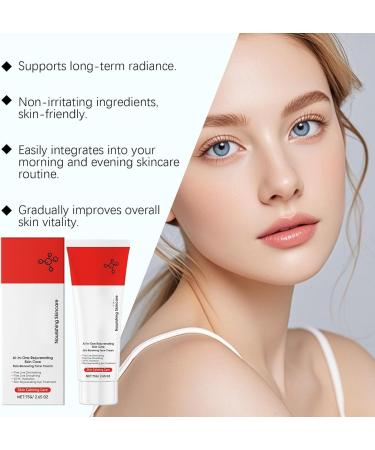 Cr me Visage Revitalisante Multi-effets - Hydratant claircissant Anti-rides Et Hydratant Formule L g re Non Collante For Tous Les Types De Peau - Buy Online on GoSupps.com