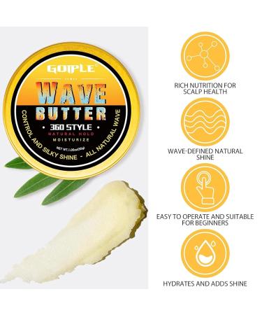 360 Wave Shampoo & Pomade Set | Strong Hold Wave Cream Curved Brush & Silky Durags for Men - International Shipping Available - Buy Online on GoSupps.com