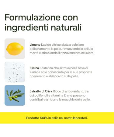  SMcosmetica Lightening cream with olive extract lemon and snail mucin 30 ml - Buy Online on GoSupps.com