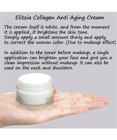 Collagen gel and collagen cream set 50g cream 50ml gel moisturizing antiaging skin smoothing elitzia ETCC03 - Buy Online on GoSupps.com
