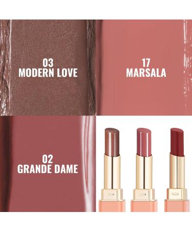 Oulac Moisture Shine Lipstick Brown Nude Set - Buy Online on GoSupps.com