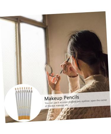 DRESSOOS Makeup Pen 8pcs Tool Eyeliner Eyebrow Brighten Women Pencils with Pencil Strokes Sharpener -in- Pen Makeup Make Up Pen - Buy Online on GoSupps.com