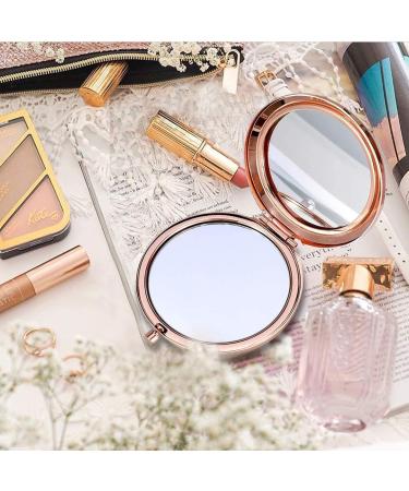 30th Birthday Stainless Steel Makeup Mirror - Engraved Compact Cosmetic Mirror in Rose Gold - Unique Gift for Women with Gift Box - Buy Online on GoSupps.com