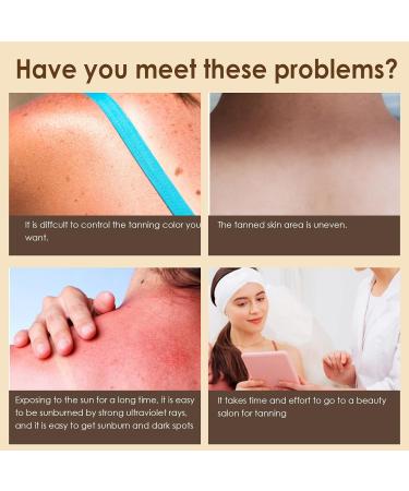 30ml Gouttes Autobronzantes Concentr Autobronzant Visage et Corps S rum de Bronzage Subliment Votre Teint Naturel Am liorer Votre Teint Pour La plupart Types de Peaux(Jaune) - Buy Online on GoSupps.com