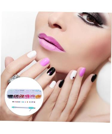 Beavorty 2 Sets Manual Drilling Pen Hot Pen Rhinestone for Nails Sewing Cross Pen Embroidery Tools Kit De Manicura Stylus Drill Flat Back Gems Hand Tools Diamond Hand Pen Manicure PC - Buy Online on GoSupps.com