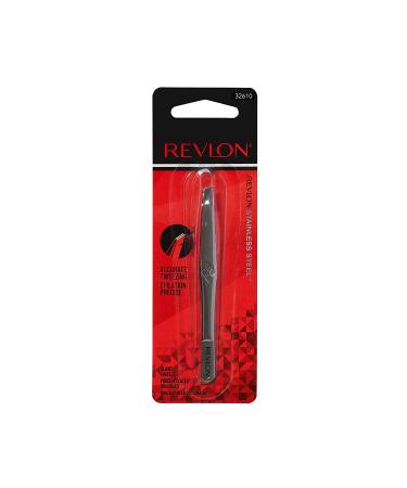 Revlon Slant Tip Tweezer - Precision Beauty Tool for Flawless Brows - Buy Online on GoSupps.com