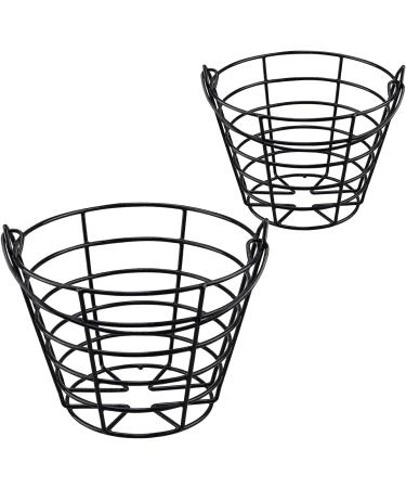Crestgolf 2PCS Stainless Metal Golf Ball Basket Container - 2 Pack - Buy Online on GoSupps.com