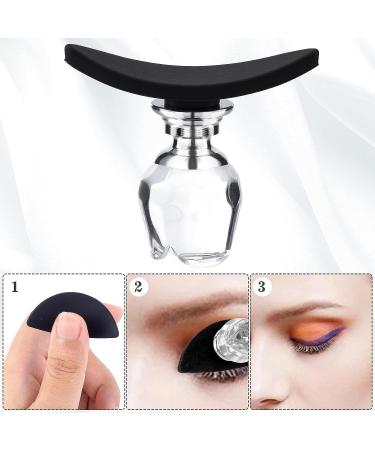 HINZIC Cut Crease Stamp with 3 Silicone Attachments - Eyeshadow Applicator & Lazy Makeup Tool - Buy Online on GoSupps.com