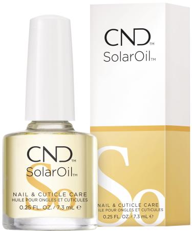 CND Shellac Solar Oil Conditioner Women Nair and Cuticle Care Nourish and Strengthen Nails and Cuticles Just A Small Amount is Enough 7.3ml