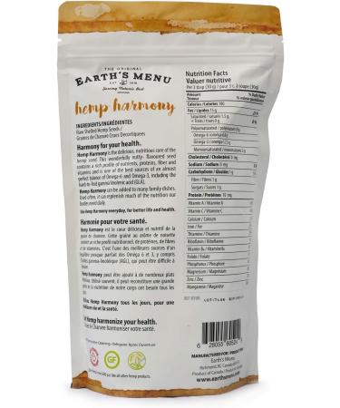 Earth's Menu Hemp Harmony 454g - Buy Online on GoSupps.com