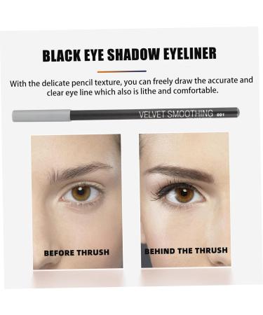  minkissy minkissy 12Pcs Black Eyeliner 1 Pen Black Eye-Liner Set of Eyebrow Pencils Eye-Liners Black Eyeliner Eyeliner Eyeliner Makeup Liner Pencil for Eyes - Buy Online on GoSupps.com