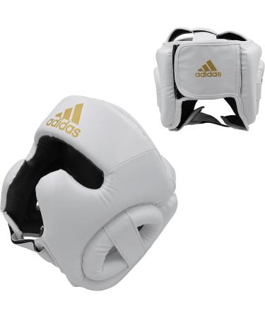 Adidas Speed Sparring Headguard - White | Premium Boxing Training Gear for International Shipping - Buy Online on GoSupps.com
