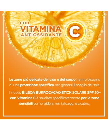 Buy Bilboa Burrocacao SPF 50+ Face & Body Protection Cream - Vitamin C Moisturizing & Nourishing for Sensitive Skin - 180 ml - Dermatalogically Tested - Buy Online on GoSupps.com