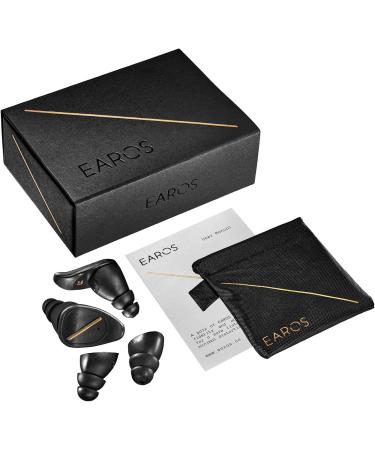 EAROS ONE - 17 dB High Fidelity Acoustic Filters for Concerts, Musicians, Motorcycles - Made in USA Black - Buy Online on GoSupps.com