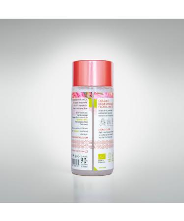 InaEssentials Organic Rose Water - Hydrolina Hydrating Toner for Dry Skin for Face and Body Hydrosol Skin Care - Buy Online on GoSupps.com