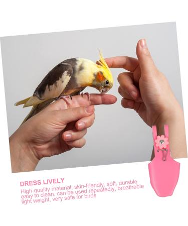 Angoily Parrot Flight Suit & Harness for Parakeets - Suede Size M & 4M - Shop Internationally - Buy Online on GoSupps.com