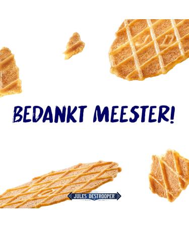  Vandeca Jules Destrooper Fine Butter Patties in Gift Box with "Bedankt Meester!" - Belgian Biscuits - Teacher Gift - 100g - Buy Online on GoSupps.com