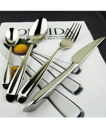 Flatware Sets 4pcs Set Cutlery Tableware Knife Fork Spoon Set Dinnerware Stainless Steel Tableware Set Zero Waste Kitchen Flatware Set Gift (Color : 4PCS) - Buy Online on GoSupps.com