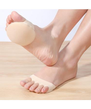 Honeycomb Forefoot Pads - 3 Pairs for Women | Metatarsal Foot Cushions for Various Shoe Types | Reusable Relief from Foot Fatigue and Pain - Buy Online on GoSupps.com