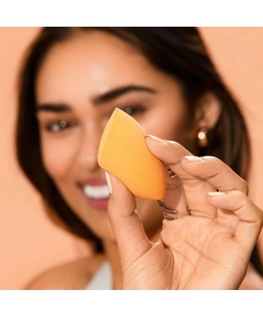 Real Techniques Miracle Complexion Makeup Blender Set - 8 Orange Sponges for Flawless Beauty - Buy Online on GoSupps.com