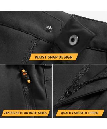 JOMLUN Women's Soft Shell Ski Pants | Waterproof Outdoor Hiking Trouser Gray XS - Buy Online on GoSupps.com