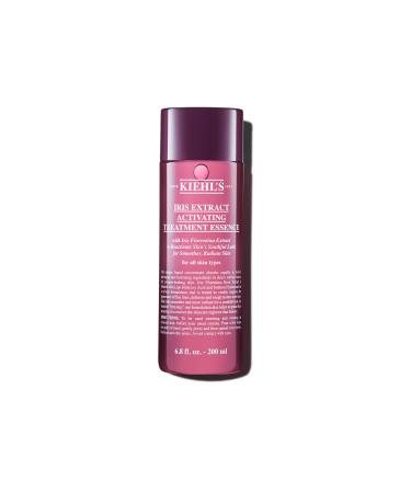 Kiehl's Iris Extract Activating Treatment Essence Anti-aging Facial Skincare for Fine Lines & Radiance Hydrates & Exfoliates Skin Smooths Texture with Lipo Hydroxy Acid All Skin Types - 6.8 fl oz