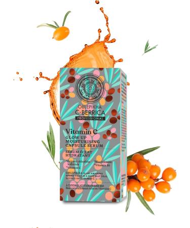 Natura Siberica OBLEPIKHA C-BERRICA Glow Up Moisturizing Vitamin C Serum for Glowing Skin 30 ml - Buy Online on GoSupps.com