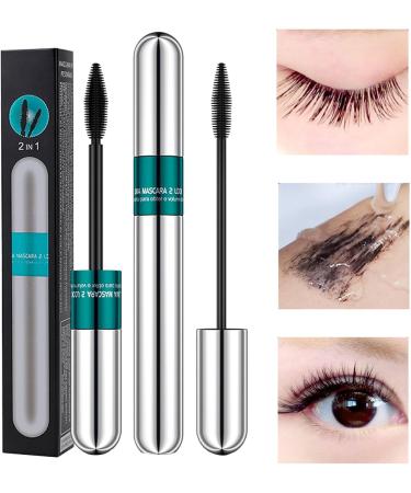 Eyelash Makeup Waterproof Lengthening Mascara | Volumizing Natural Looking Mascara Dramatic Lash Mascara Volume Length Mascara for Traveling Home Gatherings  - Buy Online on GoSupps.com