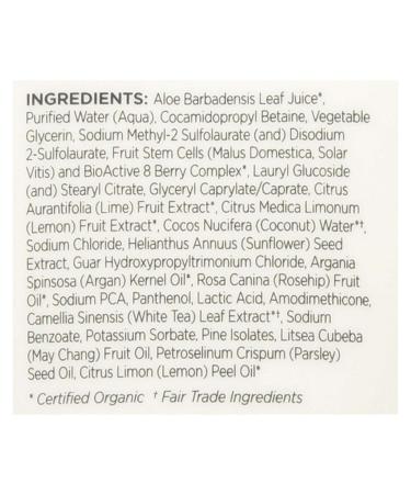 Andalou Naturals Citrus Verbena Uplifting Shower Gel - 8.5 Fl Oz - Buy Online on GoSupps.com