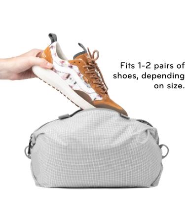Peak Design Shoe Pouch (Raw) - Convenient and Stylish Shoe Storage - Buy Online on GoSupps.com