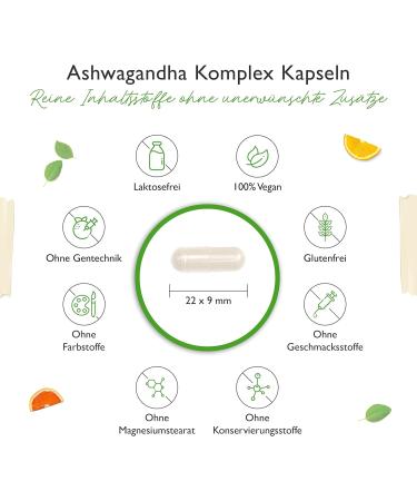 Ashwagandha KSM-66 Complex | 180 Vegan Capsules | 1060mg Daily Dose | Premium Quality & Lab Tested - Buy Online on GoSupps.com