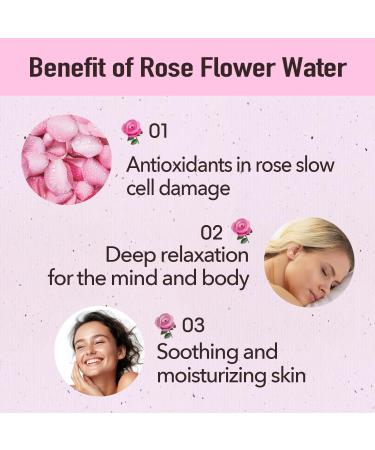 Buy Agua De Rosas 4 Oz. Rose Water - Natural Hydrating Facial Toner for Glowing Skin | International Shipping Available - Buy Online on GoSupps.com