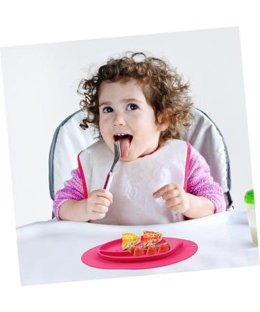 Toyvian Silicone Whale Plate Suction Plate for Babies - Red Silicone Dinner Plate with Suction Bowl - Baby Tableware Compartment Plate - 31.5x23.5cm - Buy Online on GoSupps.com
