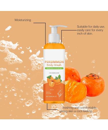 Persimmon Body Wash - Gel douche d odorant doux pour femmes et hommes nettoyant pour la peau frais odeur forte et limination des odeurs des personnes g es nettoyant et hydratant (4 pi ces) - Buy Online on GoSupps.com