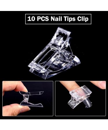 120-Piece Nail Shapes Set for Polygel Nails - Dual-Ended Brush Nail Tips & Files - International Shipping Available - Buy Online on GoSupps.com