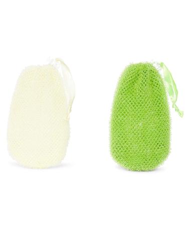Juvale Soap Exfoliating Bag 4 Pack - 3.5 x 6 Inches - Shower Essential in 4 Colors - Buy Online on GoSupps.com