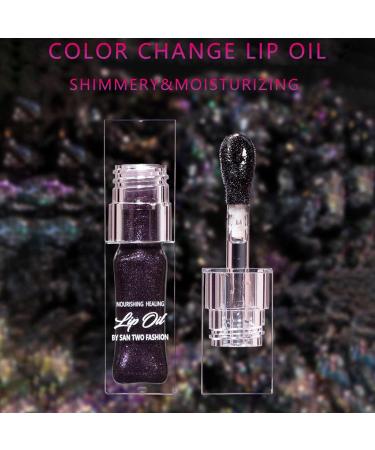 Optimismk Magic Color Changing Lip Oil - Long Lasting Hydrating Cubtosmile Lip Gloss | 2024 V2 (3 Mix) for Enchanting Color Shift - Buy Online on GoSupps.com