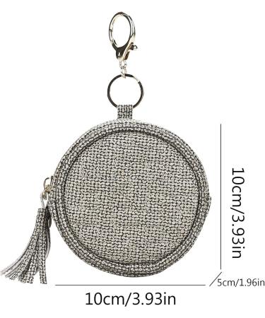 BAOK Pacifier Bag - Stylish Charm Pod for 2 Pacifiers | Easy Attachment to Diaper Bag or Handbag | 9.9 cm Diameter - Ideal for Travel & Organization - Buy Online on GoSupps.com