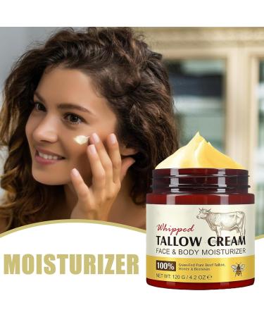 Skin Tightening Face Cream | Natural Organic Brightening and Moisturizing Lotion for Dry Sensitive Oily and Combination Skin | 120g Anti-Aging Moisturizing Cream for Skin - Buy Online on GoSupps.com