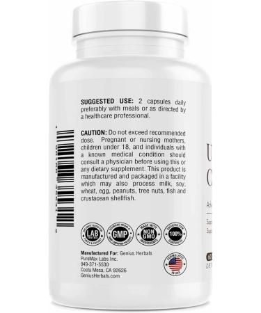 Uric Acid Cleanse Supports Kidney Liver Gallbladder & Urinary Tract Health Advanced Herbal Formula - 60 Capsules 60 Count (Pack of 1) - Buy Online on GoSupps.com