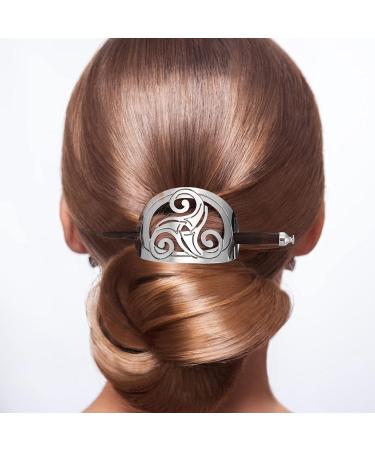 SHERCHPRY 1pc Hairpin Viking Hair Pin asian hair sticks hair barrettes for women Hair Clip Hair Stick Barrette Alloy Hair Sticks hair pin Mother turtle shell Zinc alloy ethnic style - Buy Online on GoSupps.com