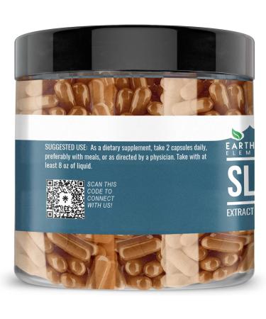 Earthborn Elements Cayenne Pepper & Slippery Elm Bundle (200 Capsules Each) Pure & Undiluted No Additives - Buy Online on GoSupps.com