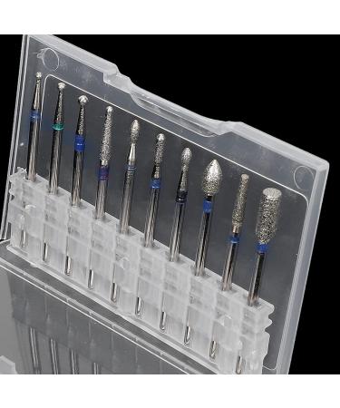 Nail Drill Bit Set Silicon Carbide Diamond Cuticle Electric Nail File and Ceramic Acrylic Gel Nail Bit Kit Acrylic Nail Art Tools - Buy Online on GoSupps.com