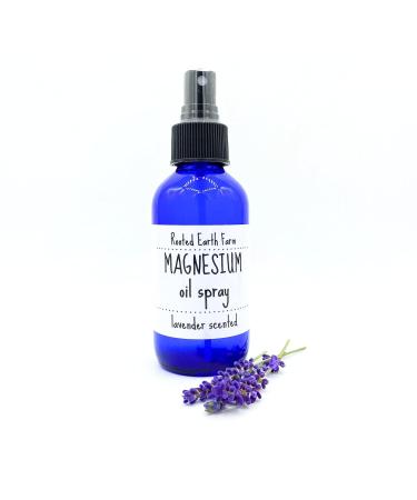 Magnesium Spray - 4 fl oz - Lavender Scent - Topical Magnesium - Pure and Natural - Extra Strength - Buy Online on GoSupps.com
