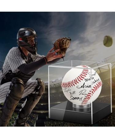 Acrylic UV Protected Baseball Display Case for Memorabilia - Clear Cube Design (1) - Buy Online on GoSupps.com