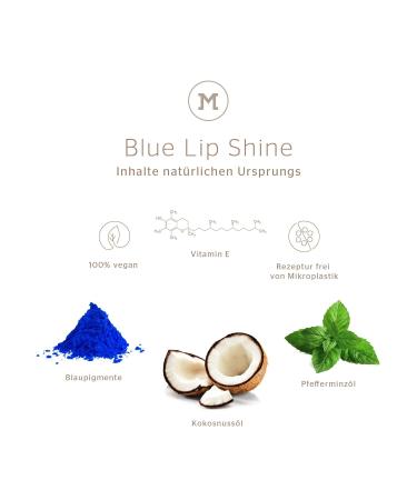 MINT Lip Gloss - Blue Lip Shine with Instant Teeth Whitening Effect (4ml) | Dr. Mintcheva - International Shipping Available - Buy Online on GoSupps.com